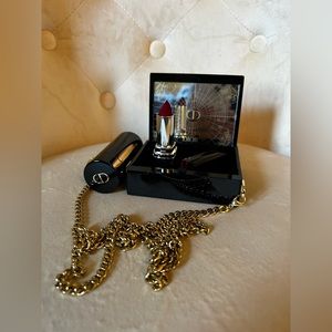 Dior Minaudiere with Dior Rouge Lipstick